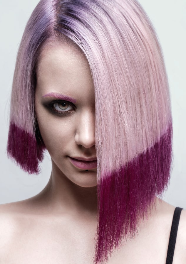 bleach violet shades
